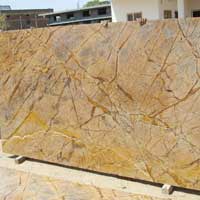 Rainforest Brown Marble Slabs