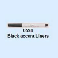Black Accent Liners