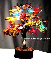 Agate Gemstone Lighting Tree