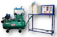 DOUBLE STAGE AIR COMPRESSOR TEST SETUP 2 HP