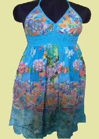 Style No. 2101 Ladies Cotton One Piece Dress