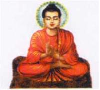 Bhagwan Buddha Picture Tile