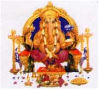 Ganesh ji Picture Tile
