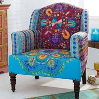 Patch Work Sofa Chair (NB-LSTL-007)