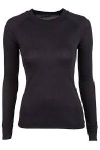 long sleeve round neck top