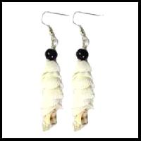 bone & Horn Earrings  Bhe - 8