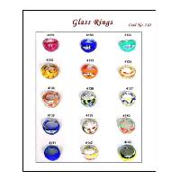 Glass Rings Gr 14
