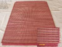Lengo Red Woven Wooden Rugs