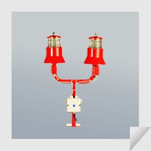 Airport Obstruction Lighting - Low Intensity Twin Aviation Warning Lights