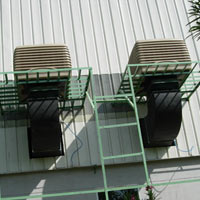 Evaporative Air Cooling System
