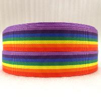 multi color polyester ribbon