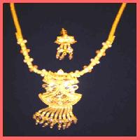 Gold Necklace Set - 09