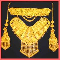 Gold Necklace Set - 12