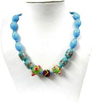 Glass Beads Necklace NL 2221