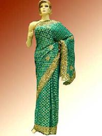 Designed Wedding Saree, Wedding Sarees Item Code: DIPL-WS-03