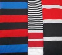 Cotton Auto Striper Dyed Jersey Fabric
