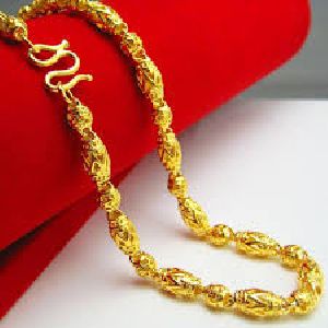 Gold Hollow Chains