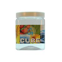 Cube jar plastic cap 1000ml