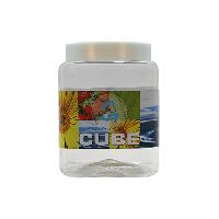 Cube jar plastic cap 1500ml