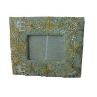 Embroidered Paper Photo Frame