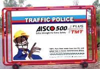 Advertising Traffic Trolley