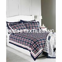 Tartan Plaid Cotton Bed Cover