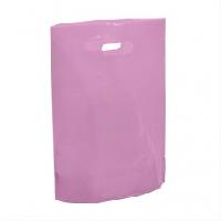 Pink Premium Plastic Carrier Bags