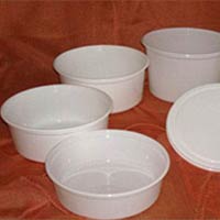 Round Disposable Plastic Containers