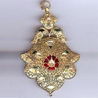 gold kundan meena jewelry