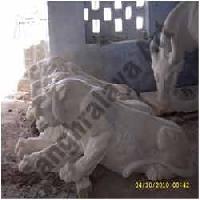 Marble Tiger Statues