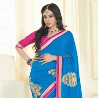 Stylish Party Wear Indian Designer Saree