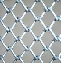 galvanized iron chainlink fence