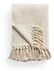 Cotton Slub Tan Throw