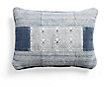 INDIGO LINEAR RECTANGLE PILLOW