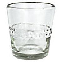 RIBBON CLEAR DOUBLE OLD-FASHIONED GLASSES (SET OF 4)