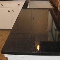 Black Pearl Polished Granite Slabs