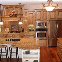Ivory Brown Kitchen Countertops