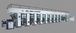 Computer Automatic Color Register Gravure Printing Machine 81000f