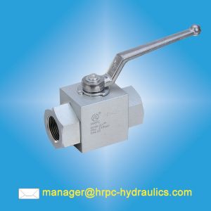 SS304/SS316/C.S. HRPC Brand High Pressure Ball Valves for hydraulic oil