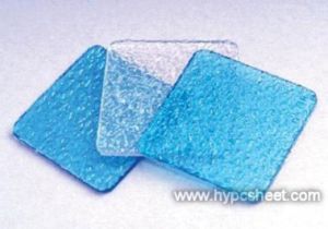 Polycarbonate Water Drips Embossed Sheet