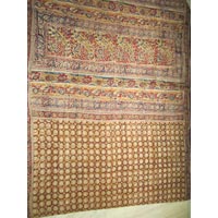 Kalamkari Printed Silk Saree