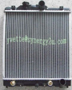 Plastic and Aluminium Car Radiator For Honda