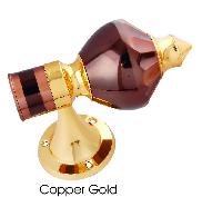 Brass Curtain Lotus Bracket Copper Gold