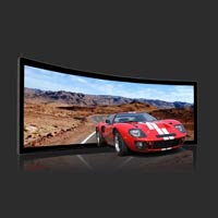 Curve Projection Screen