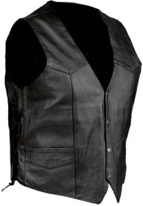 Men Leather vests-0038