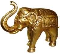 Brass Elephant Statue