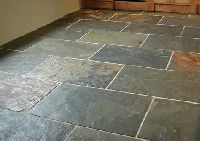 slate flooring