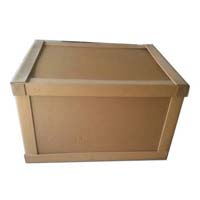 Rectangle Kraft Paper Honeycomb Boxes, For Industrial Use, Pattern : Plain