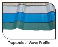 uPVC Trapezoidal Wave Profile Roofing Sheets