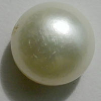 White Pearl Gemstone